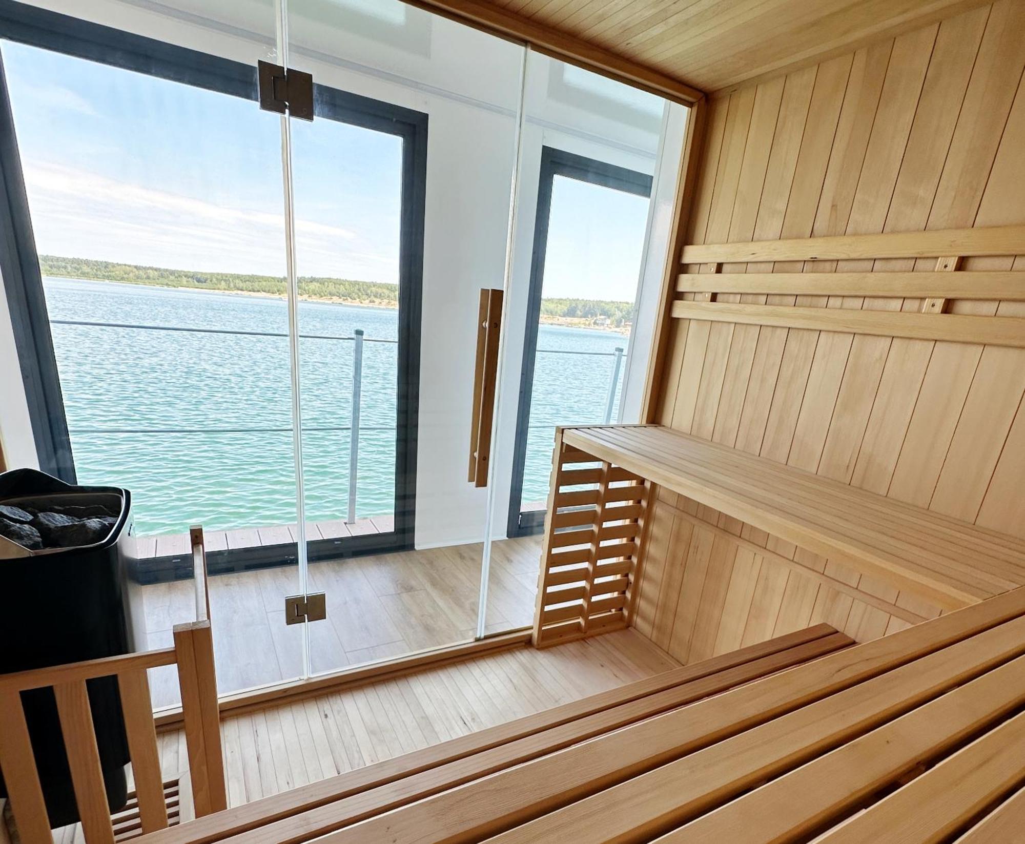 Elsterheide Schwimmendes Ferienhaus Silent מראה חיצוני תמונה